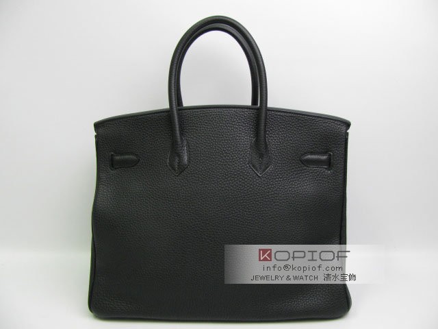 エルメス バーキン35トゴ ブラック(シルバー金具) her406